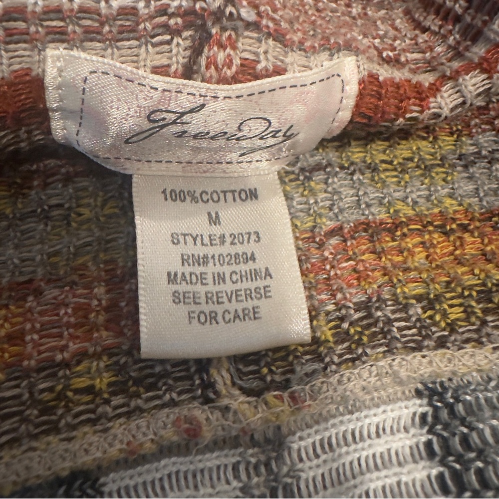 Freeway Multicolor Patterned Cardigan - image 3